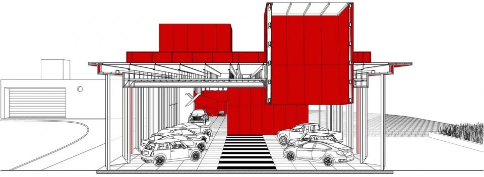 成都宏盟汽车展厅丨中国成都丨柯路建筑 CLOU architects-85