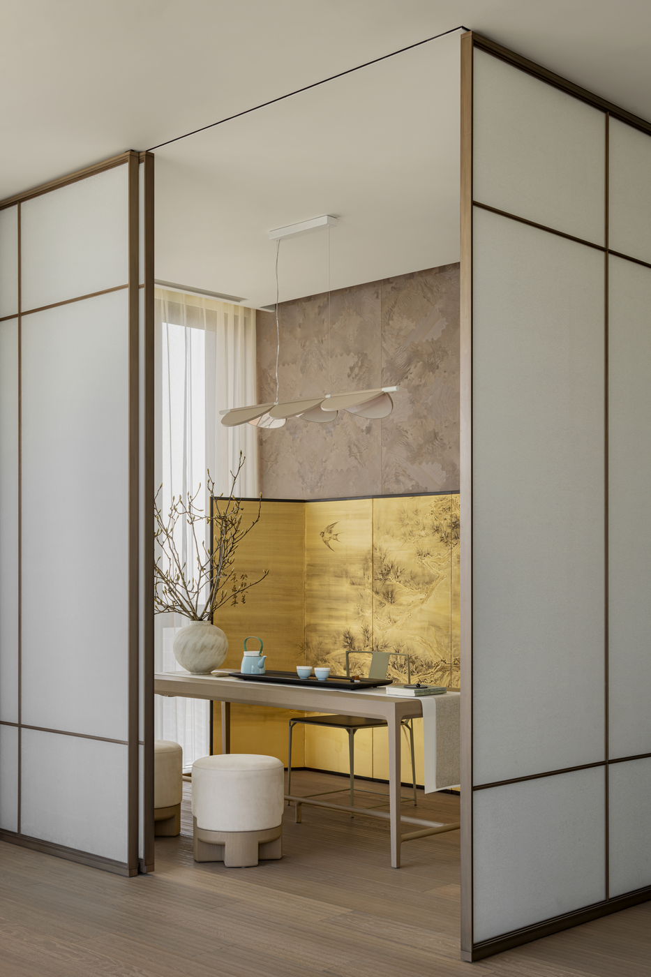 杭州海威·安铂中心「青玉」样板间丨中国杭州丨Amber 98,于舍 Yu Studio（于昭）-34