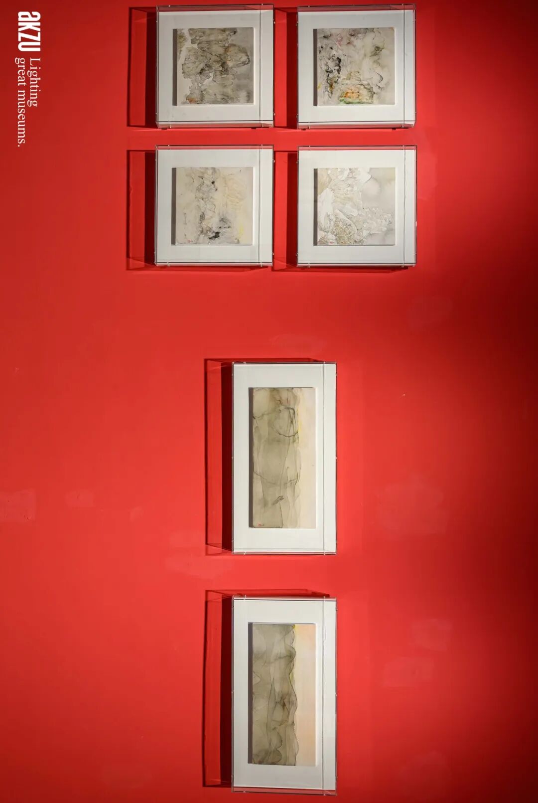 埃克苏美术馆照明项目|岳阳市美术馆：《在东方|画里中国诗意巴陵·当代中国画作品展》-51