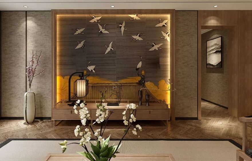 悦江国际 230㎡新中式雅居,演绎东方美学与当代生活-29