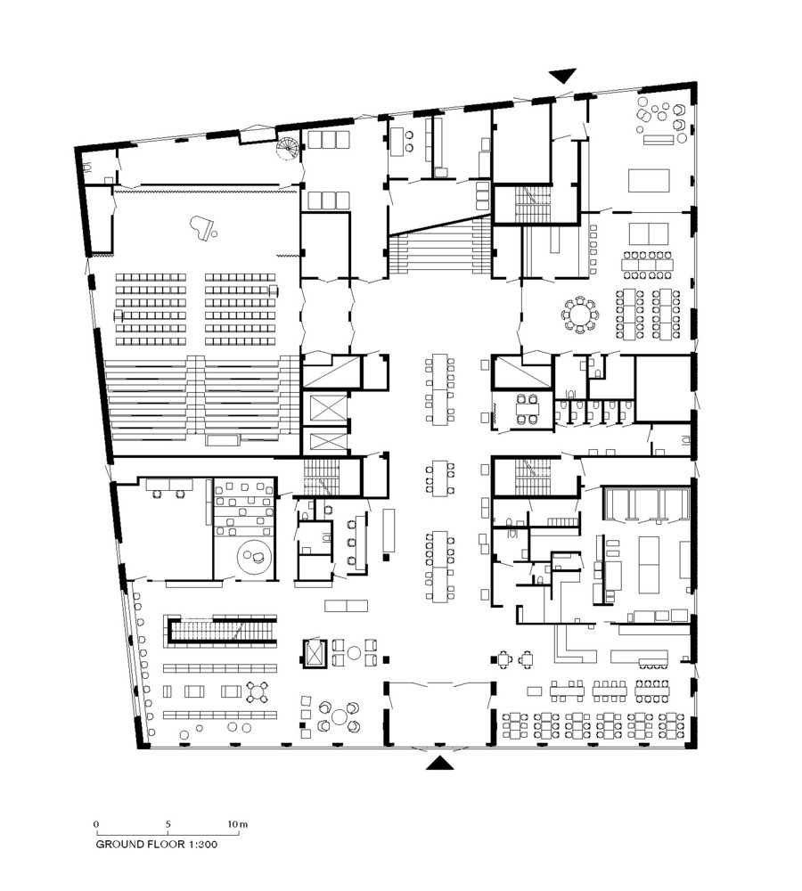 Selma Lagerlöfs 文化中心室内设计-45