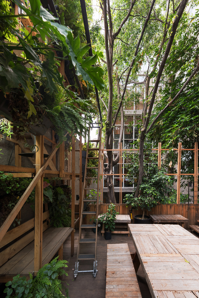 空间假肢 | 激活公寓潜力的木结构脚手架-16