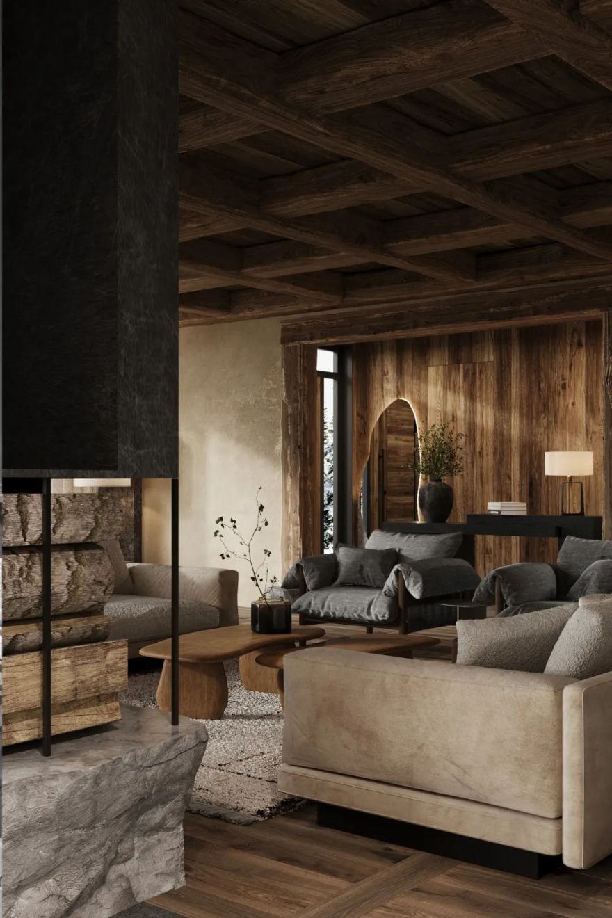 香港大禾设计 | 返璞归真,大自然中的住宅-33