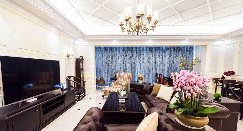 南昌绿地国际博览城160平美式风格设计-29