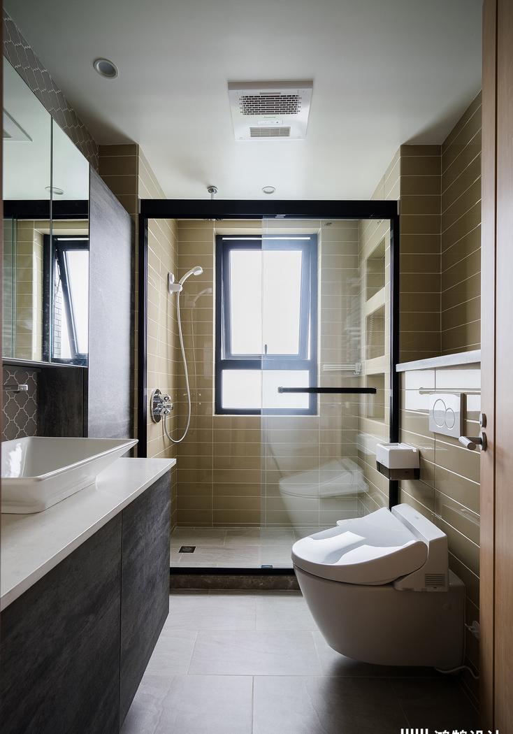 上海别墅艺术展风二手房改造,功能收纳隐藏式设计-44