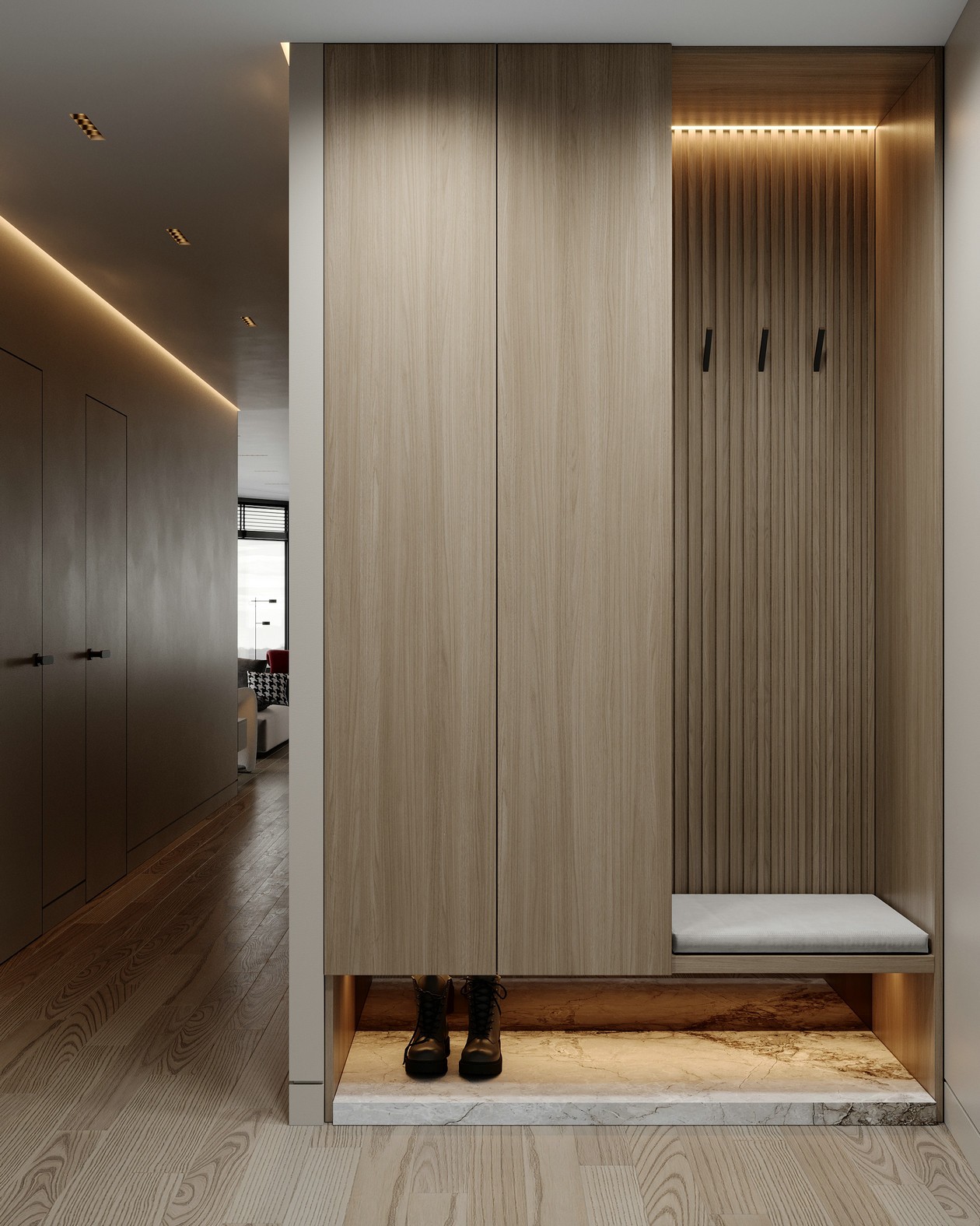 原木与高级灰 柔软而坚定，放缓生活的节奏-0