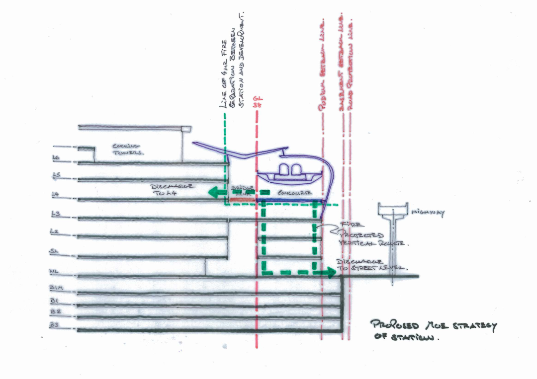 再现地铁穿楼景致：化龙桥站重庆陆海国际中心TOD-61