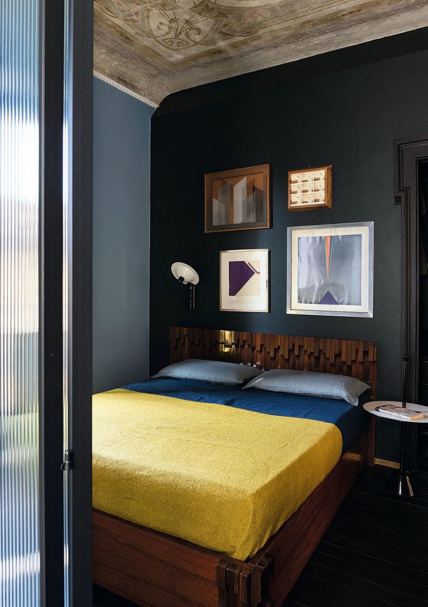 米兰居所室内设计丨意大利米兰丨Giuliano DellUva-27