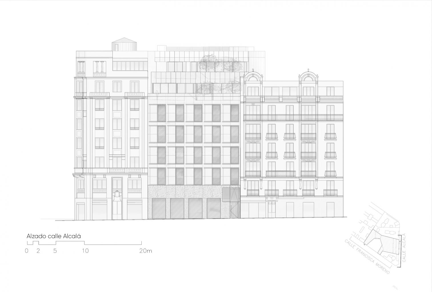 马德里 Alcalá 141 住宅丨西班牙马德里丨Imagen Subliminal-15