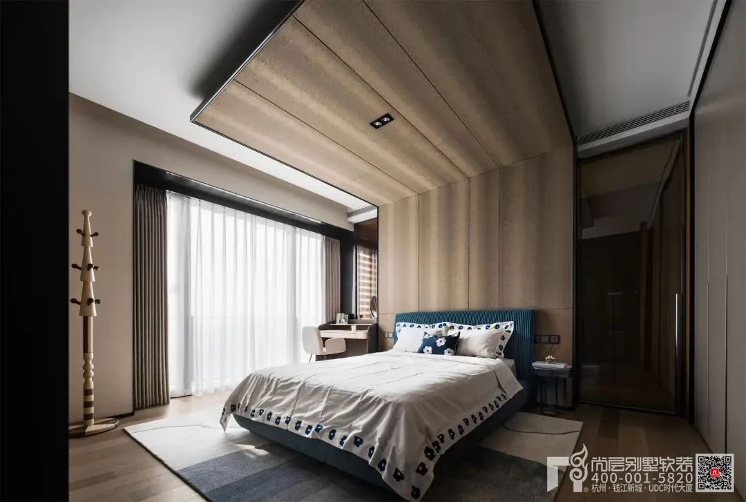 天空之镜 · 现代软装设计打造静谧湖景别墅丨杭州尚层装饰-55