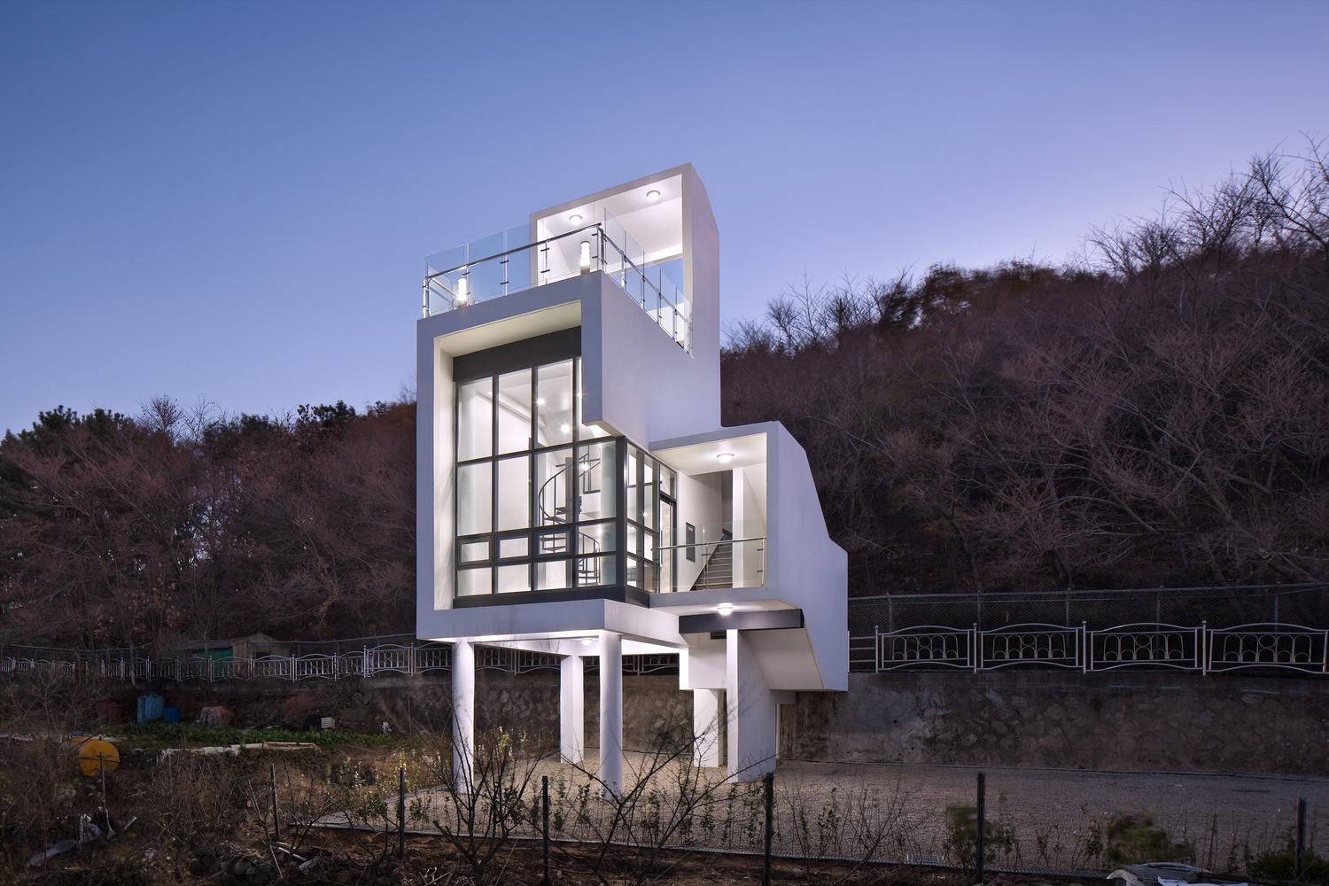 釜山"希望村"景观树建筑，室内外和谐共生-42