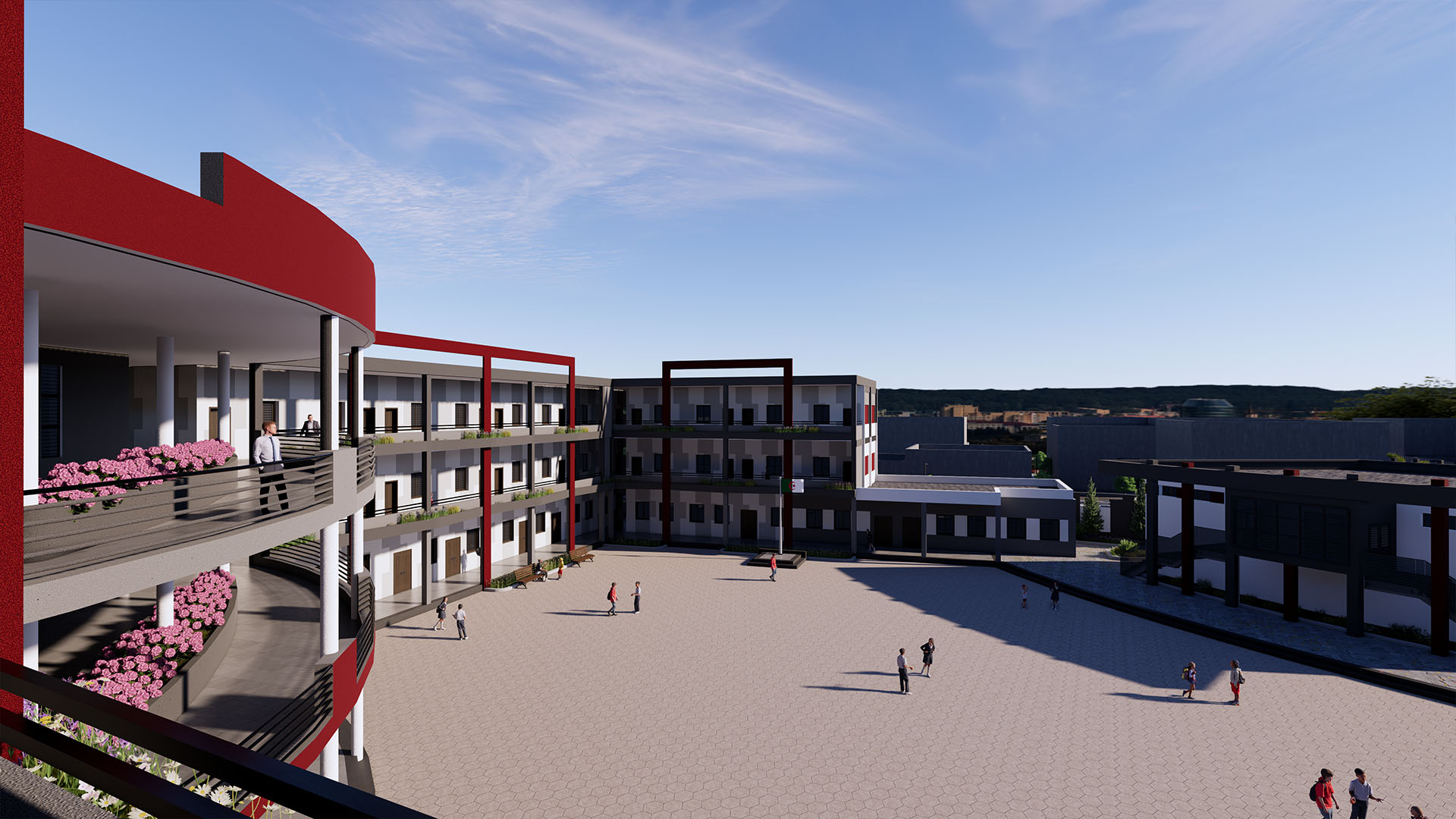 Middle School Complex in D..T, Saida-5