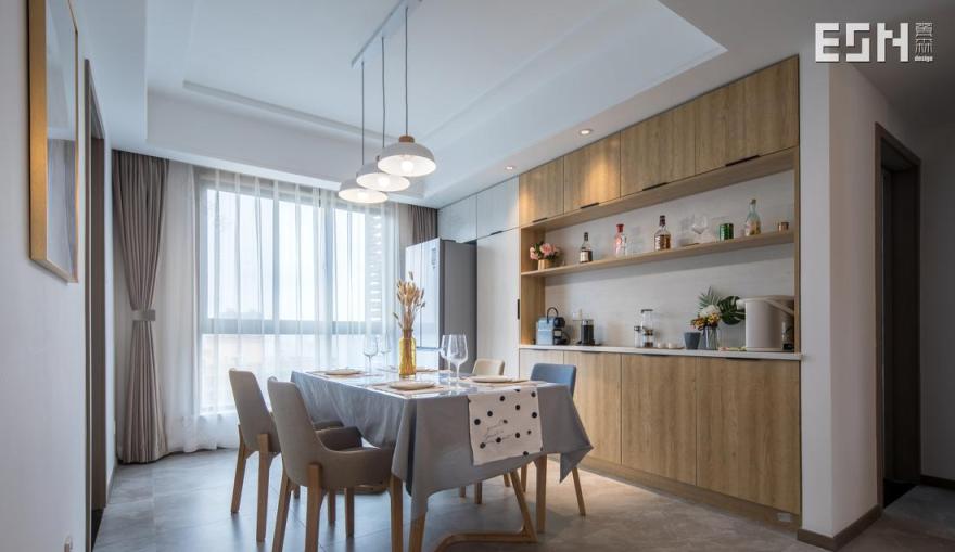 西安融侨城 110㎡北欧风旧房改造,自然舒适家居空间-57