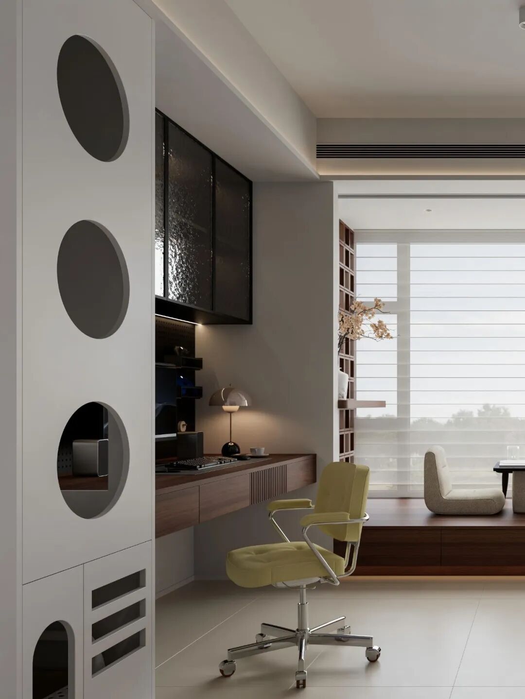 83m²色彩几何，演绎小宅的秩序与浪漫-51