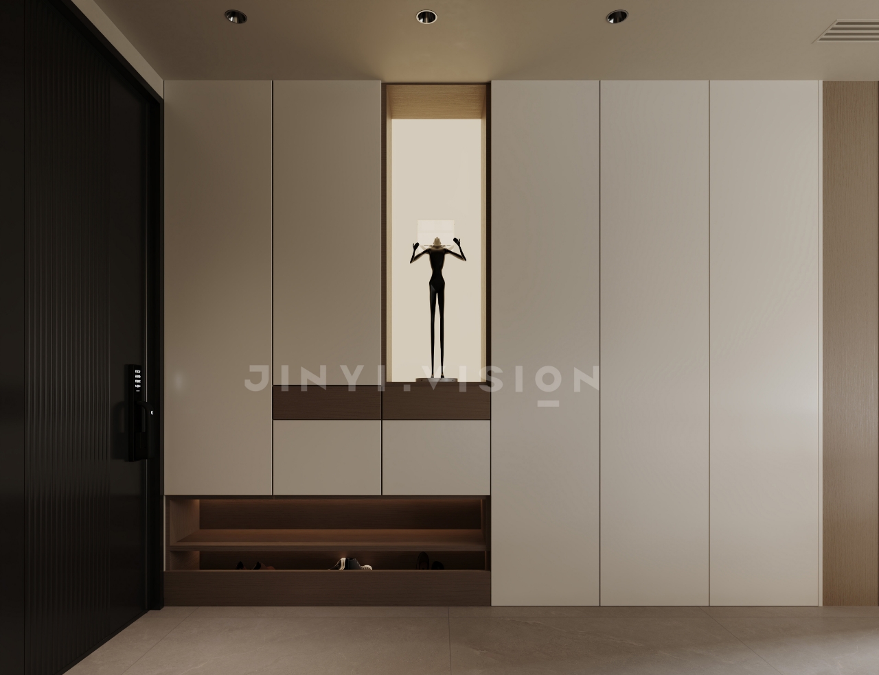 现代简约大宅：低饱和色系里的质感生活-9