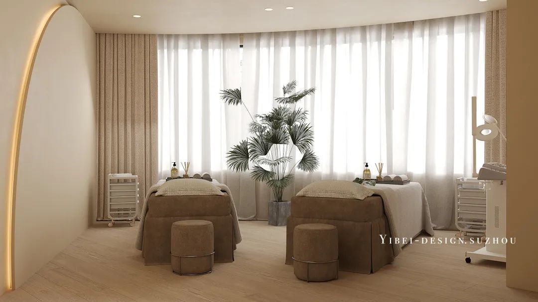 闹市中的宁静 SPA · 侘寂美学的商业空间设计丨中国苏州丨YIBEI DESIGN-26