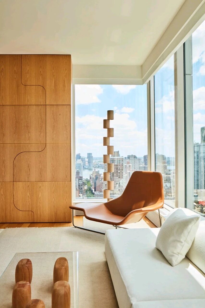 都市隐逸奢华,曼哈顿静谧居所Ishka Designs丨美国曼哈顿-10