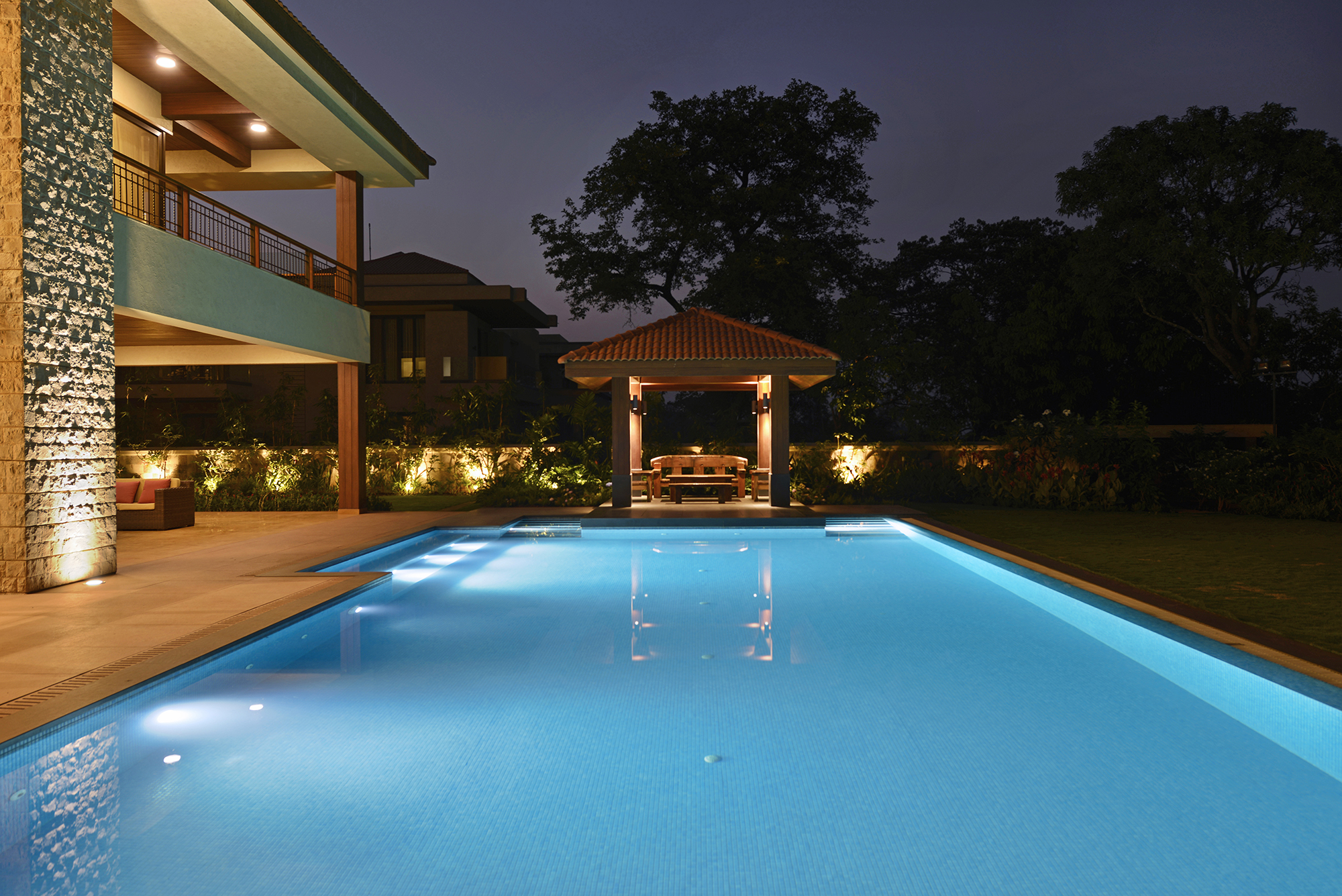 印度乡村风情的甘达拉私人别墅-19