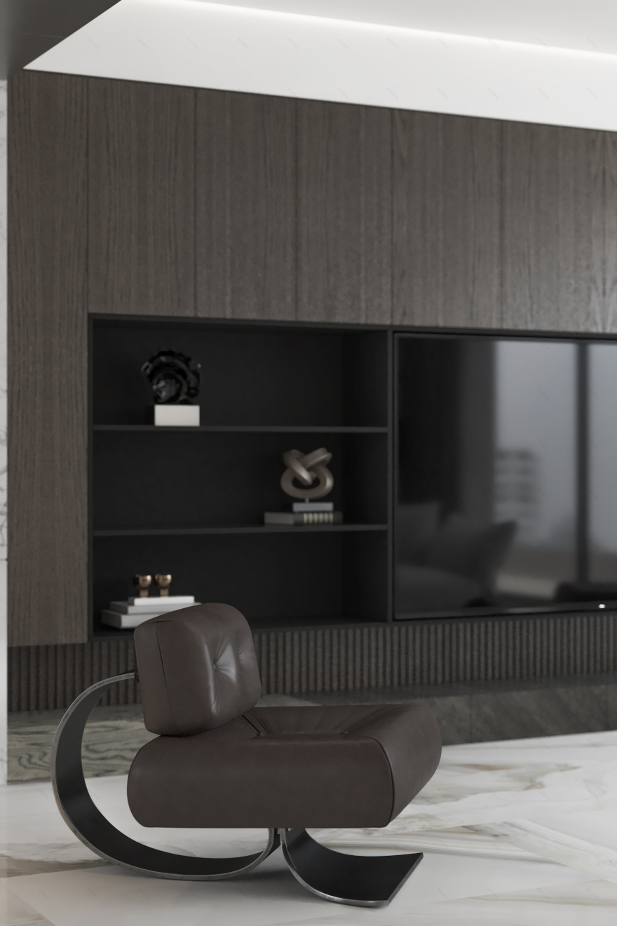 几何共社 · 芜湖汀海壹品平层大宅设计丨中国芜湖-26