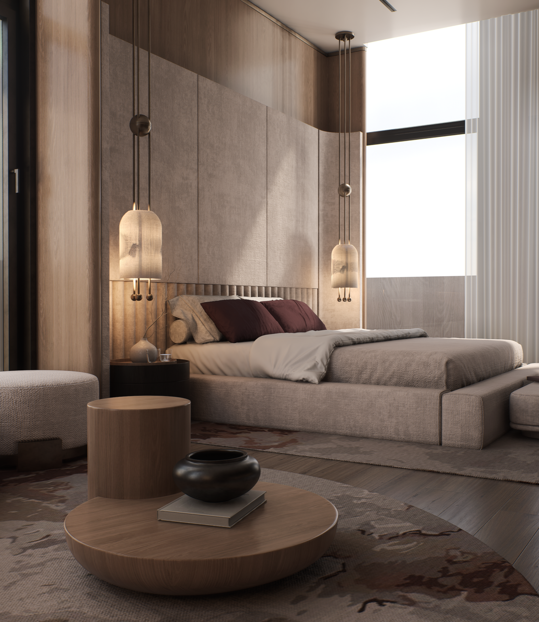 3d animation for interior bedroom-2