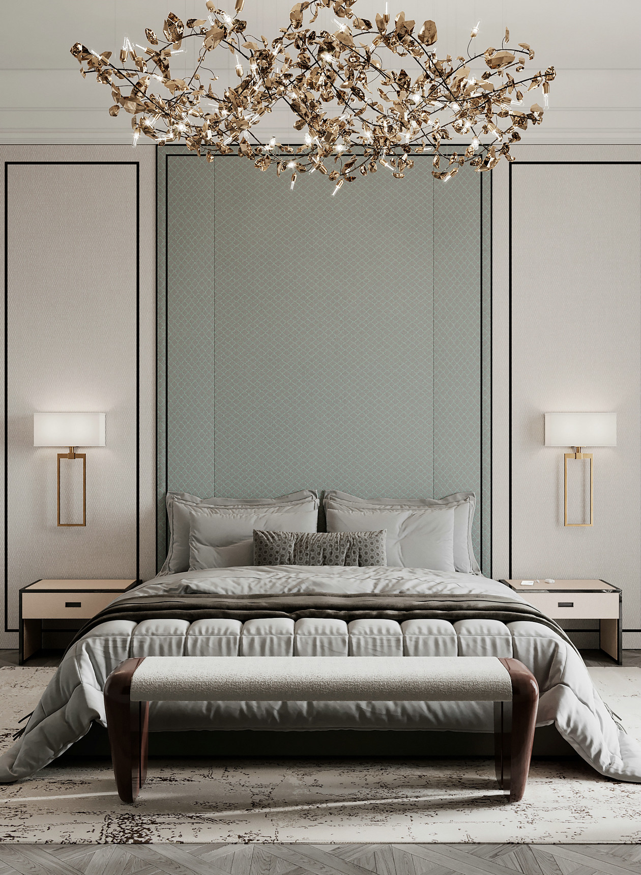 原木+大理石 打造出满满的高级范儿！-13