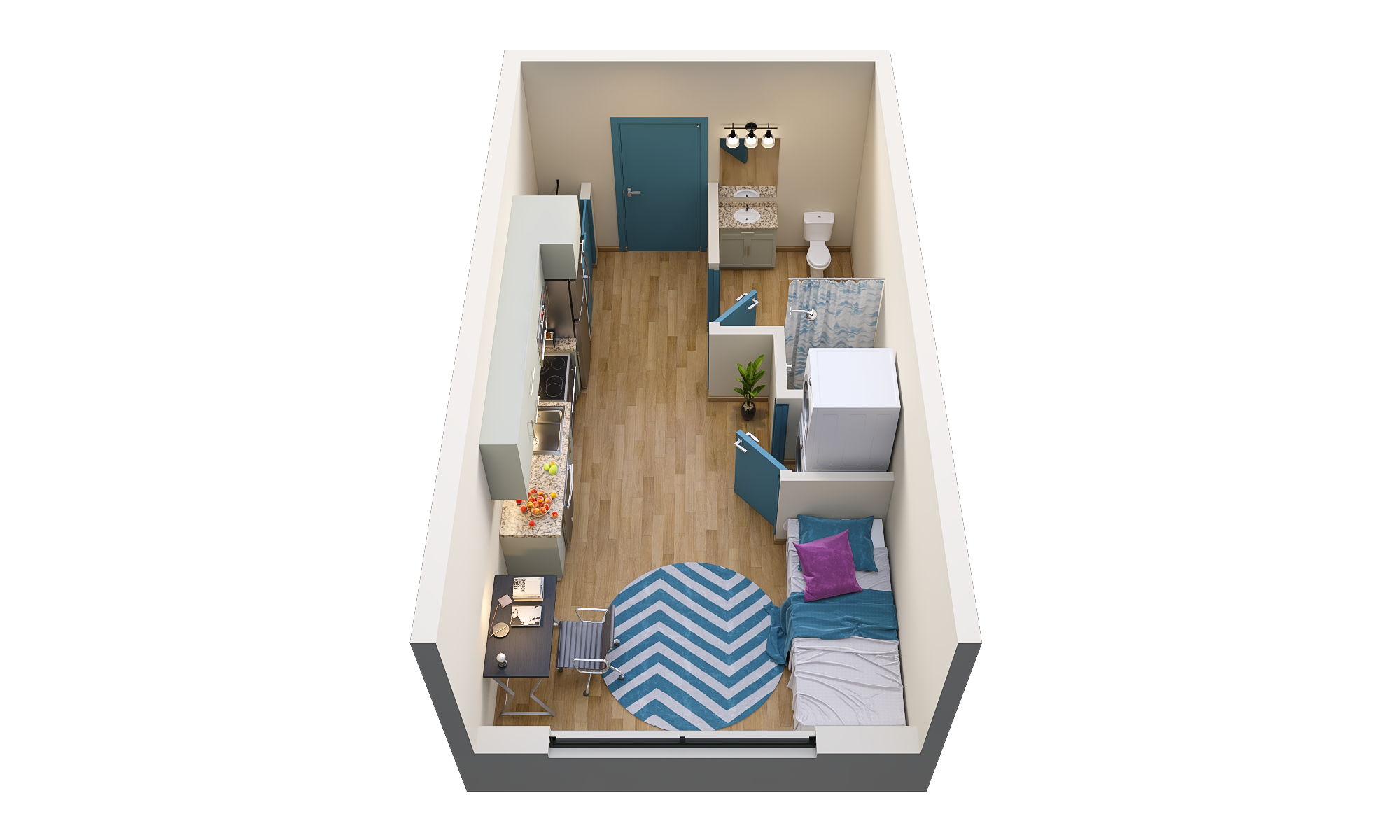 20 Housing units 3D plans-2