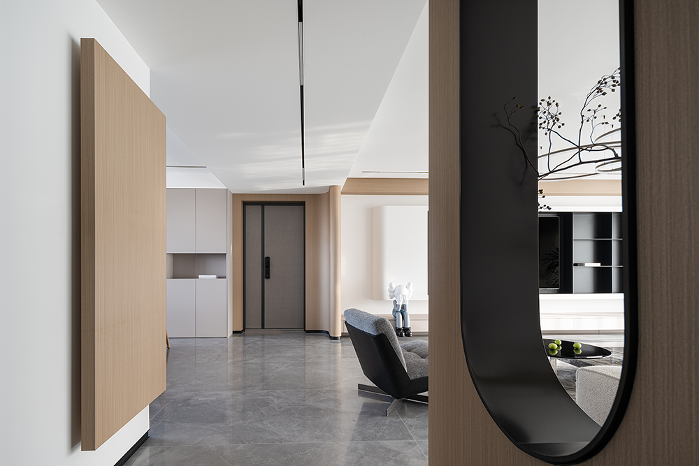 160㎡简约私宅设计丨中国齐齐哈尔丨图帮磐石空间设计-3