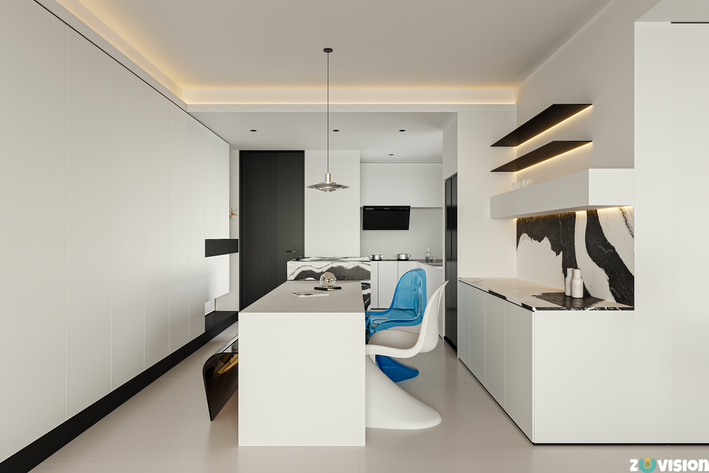 奶油风小公寓-8