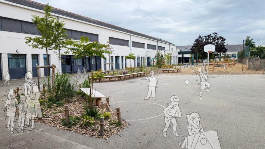 罗伯特·巴丹泰小学操场改造项目丨法国丨SUPER 8 城市规划与景观设计师-8