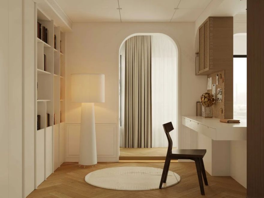 奶油苏打 · 法式中古风格浪漫家居设计丨中国天津丨DEEP WHITE 事务所-22