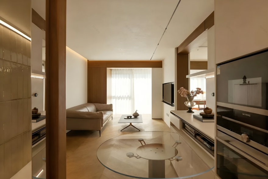 上海天元府一期光影穿行 · 质造栖居丨中国上海丨印界studio,上海上邸室内设计有限公司-4