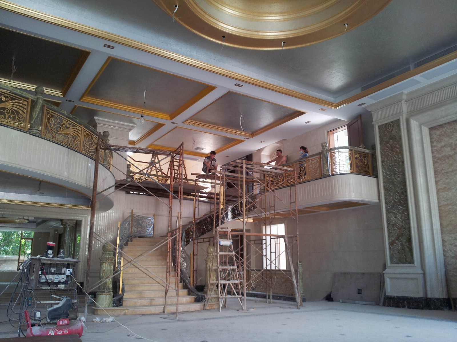 别墅桥福园  茅草屋 欣巴设计-11