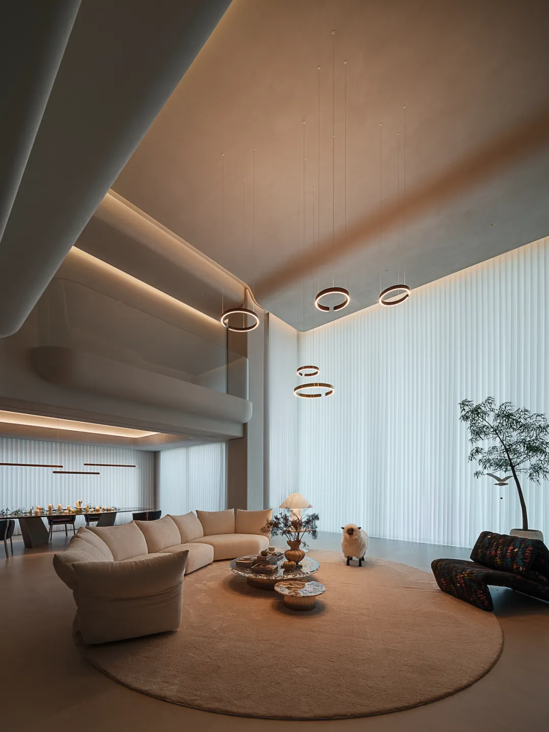 新作 · 悦空间｜重庆1100㎡ 森系别墅,静谧共生丨中国重庆丨重庆悦空间设计-143