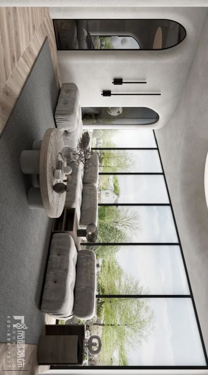 尚层南山设计|| “君之玲珑”侘寂美学,物质贫乏,精神富足-46