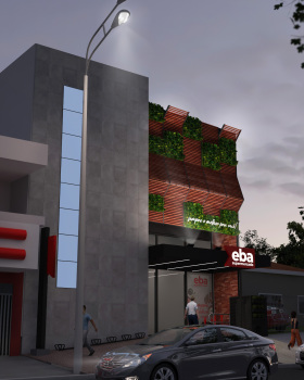 Eba Supermarket Facade | Fachada