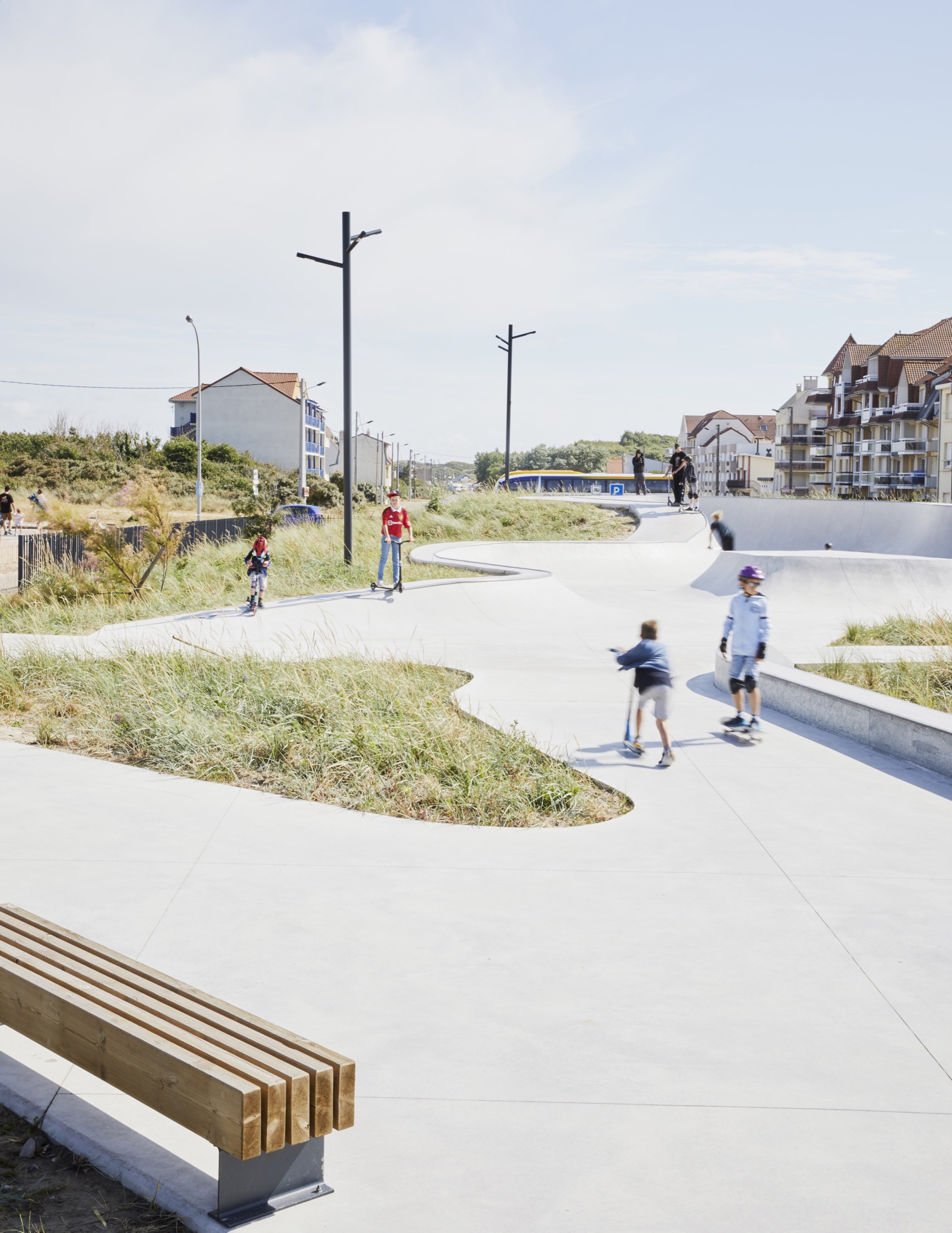 斯特拉普拉日滑板公园丨法国丨Espace Libre-28