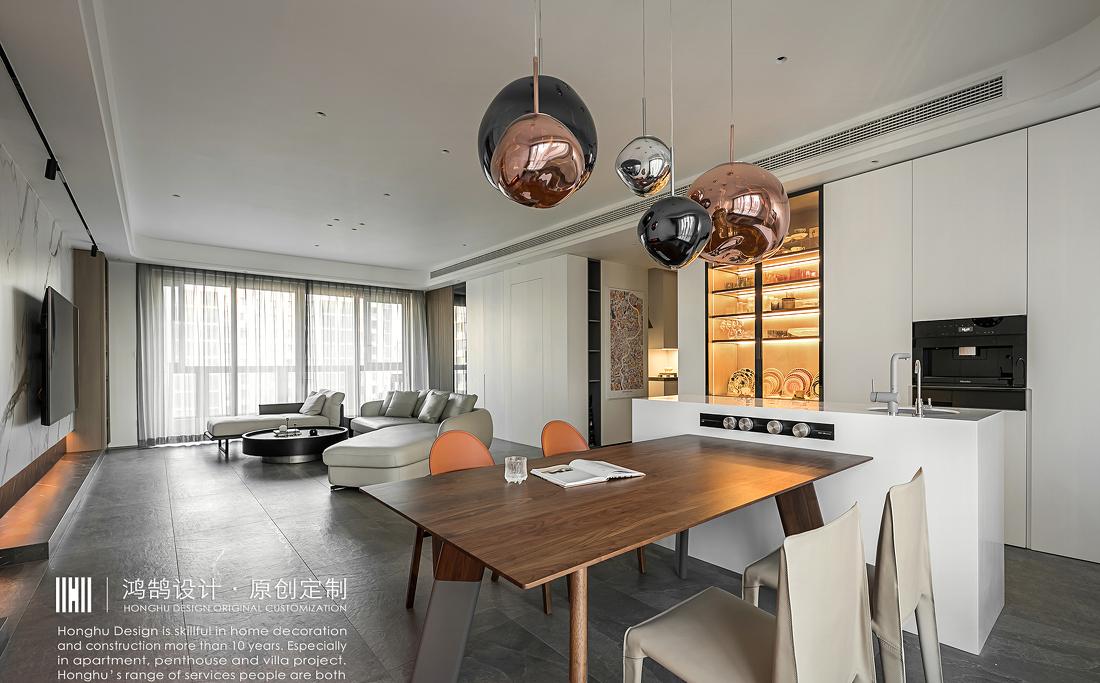 四口之家宽敞互动式平层乐园丨中国上海丨上海鸿鹄设计-11