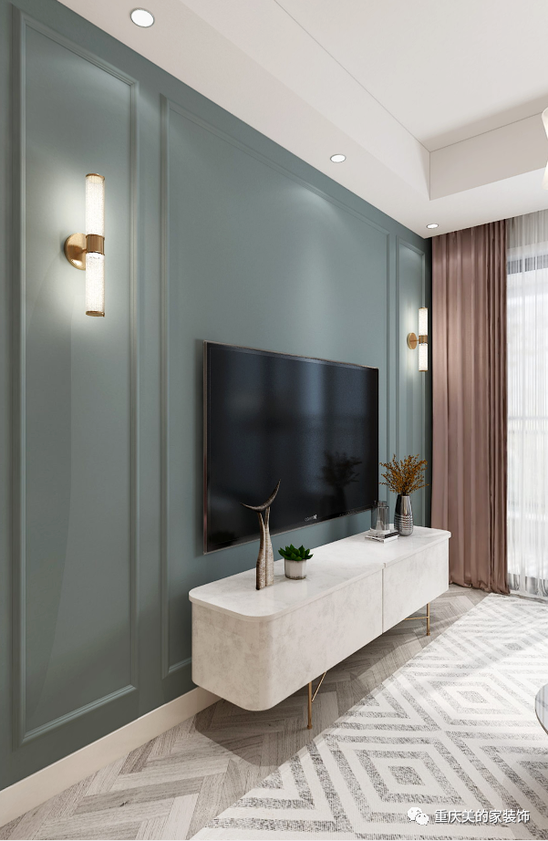 龙湖悠澜 142㎡莫兰迪色暖居，高级感与温馨并存-19