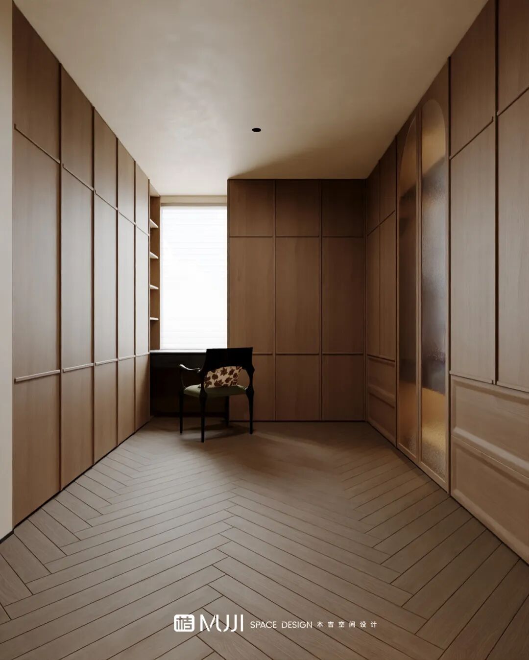 木吉新作｜在四层侘寂别墅中，寻找时光沉淀的诗意栖居-140