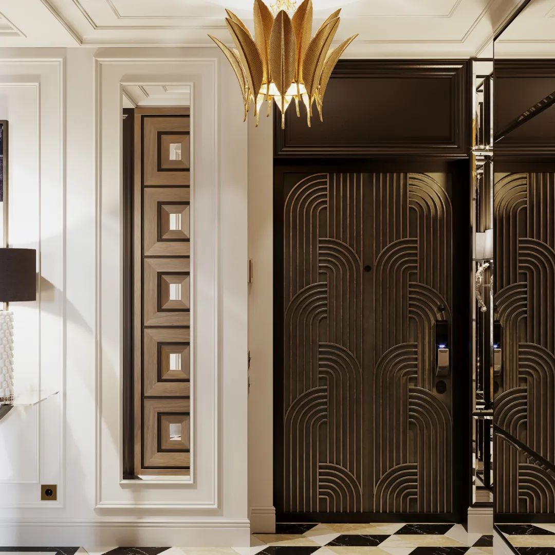 俄罗斯莫斯科 192·4㎡私人豪宅设计丨Julia Design-48