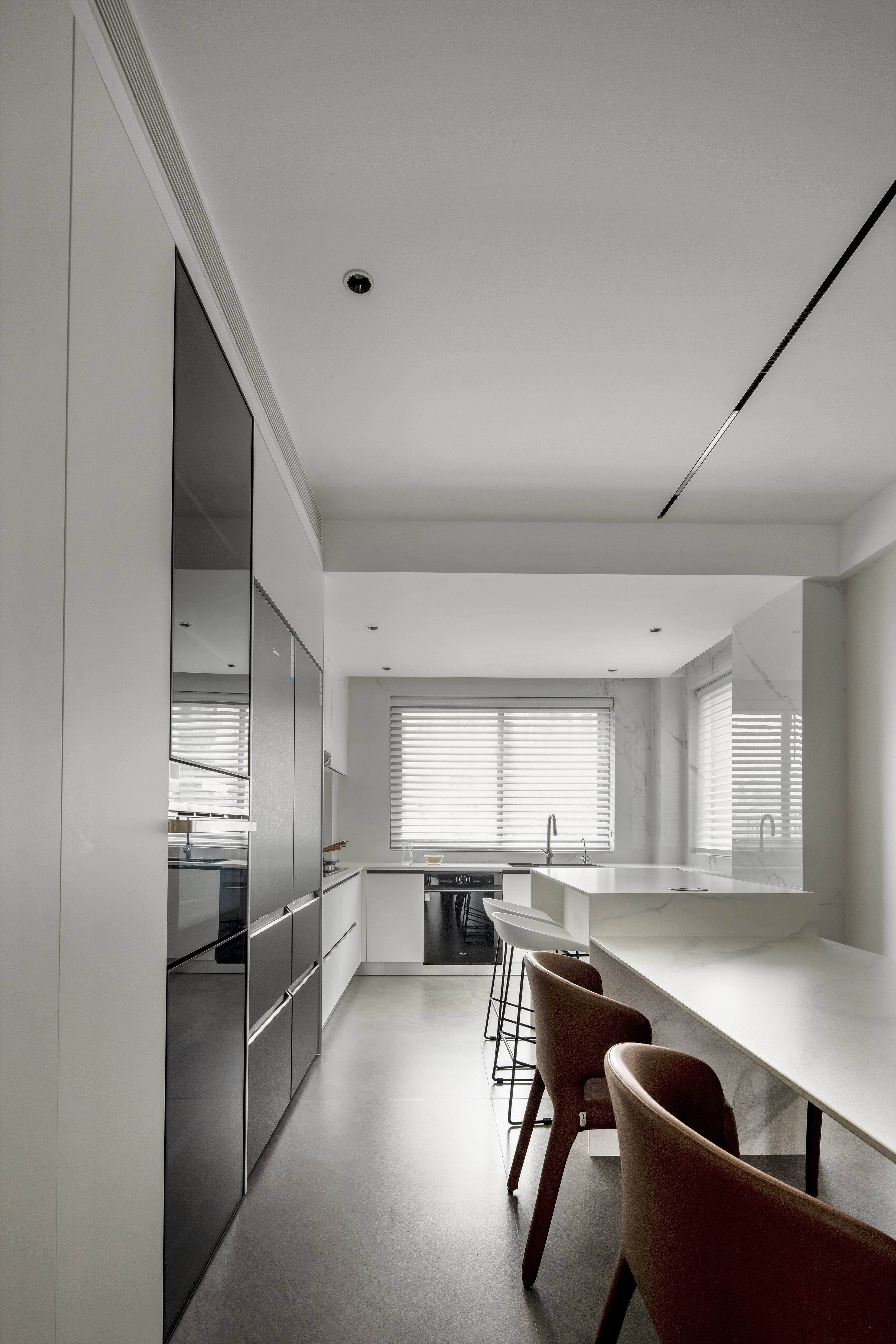 现代极简实景丨中国温州丨柏达装饰-13