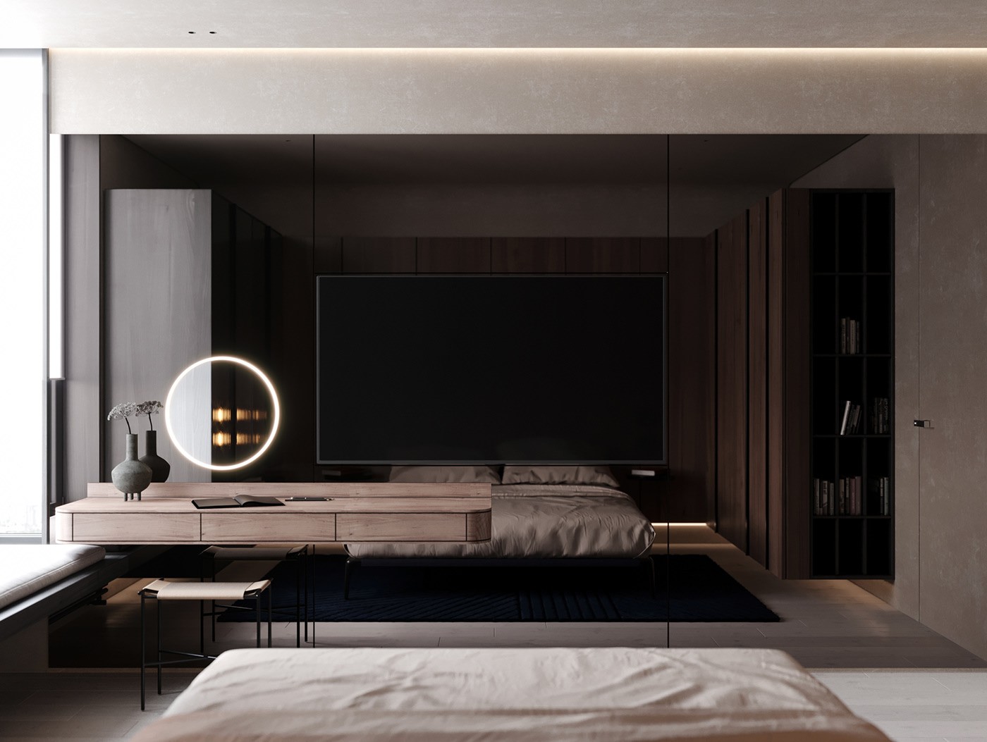 69㎡小空间公寓设计 超有氛围感！-12