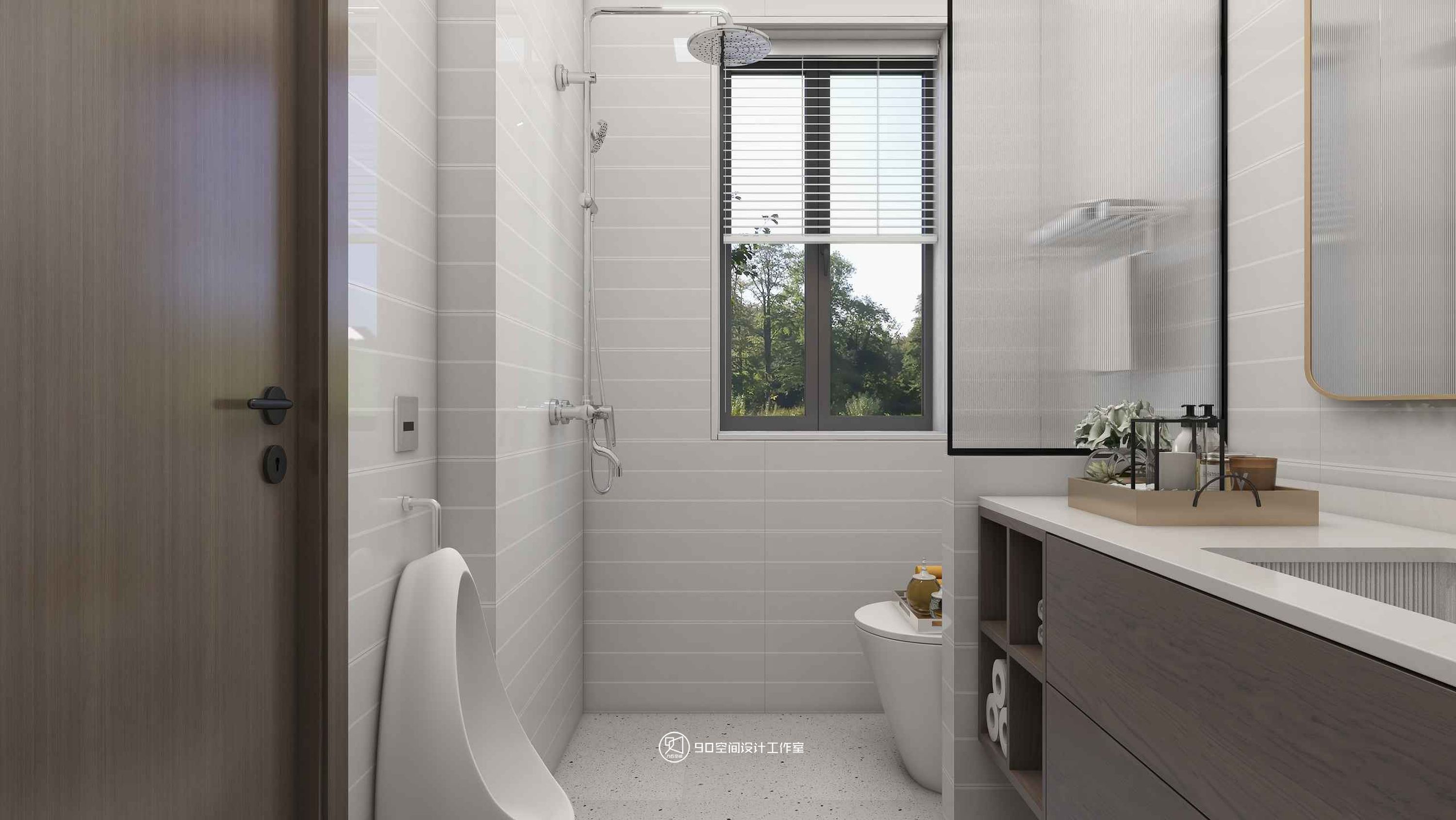 理想 · 185 平方现代奶油色调空间设计-40