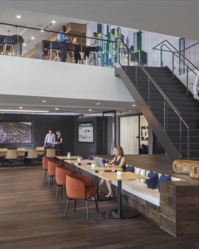 CBRE 亚特兰大办公室丨美国亚特兰大丨CBRE Design