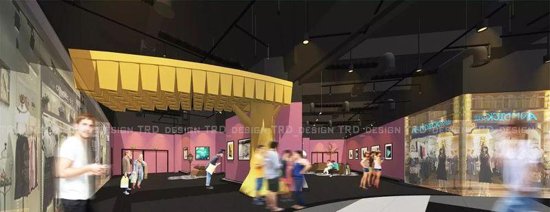 东莞汉邦66广场地下体验式购物场所设计-43