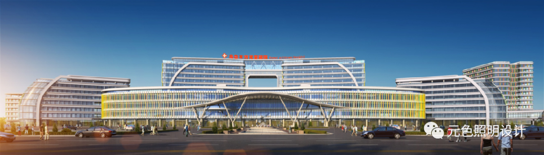 叶脉 ▏乌鲁木齐儿童医院(城北)照明设计-9