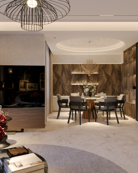 于无声处见奢华，老钱风私宅的温柔与厚重