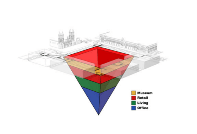 墨西哥城地下摩天大楼项目丨墨西哥墨西哥城-6
