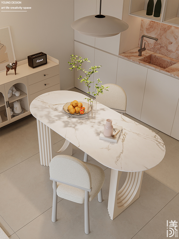 奶油风独居设计丨深圳漾空间设计有限公司-29