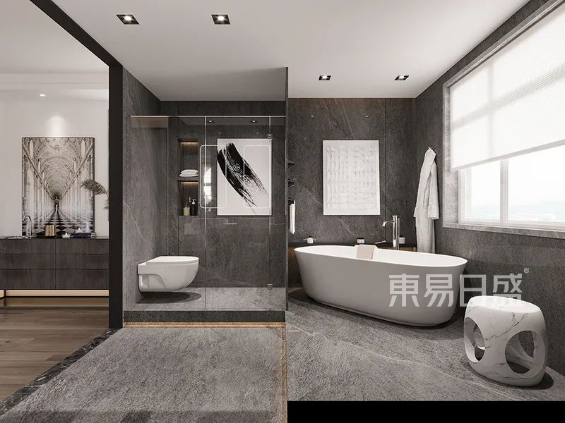 188㎡简约风格大平层装修，安宁和畅的居住理想-32